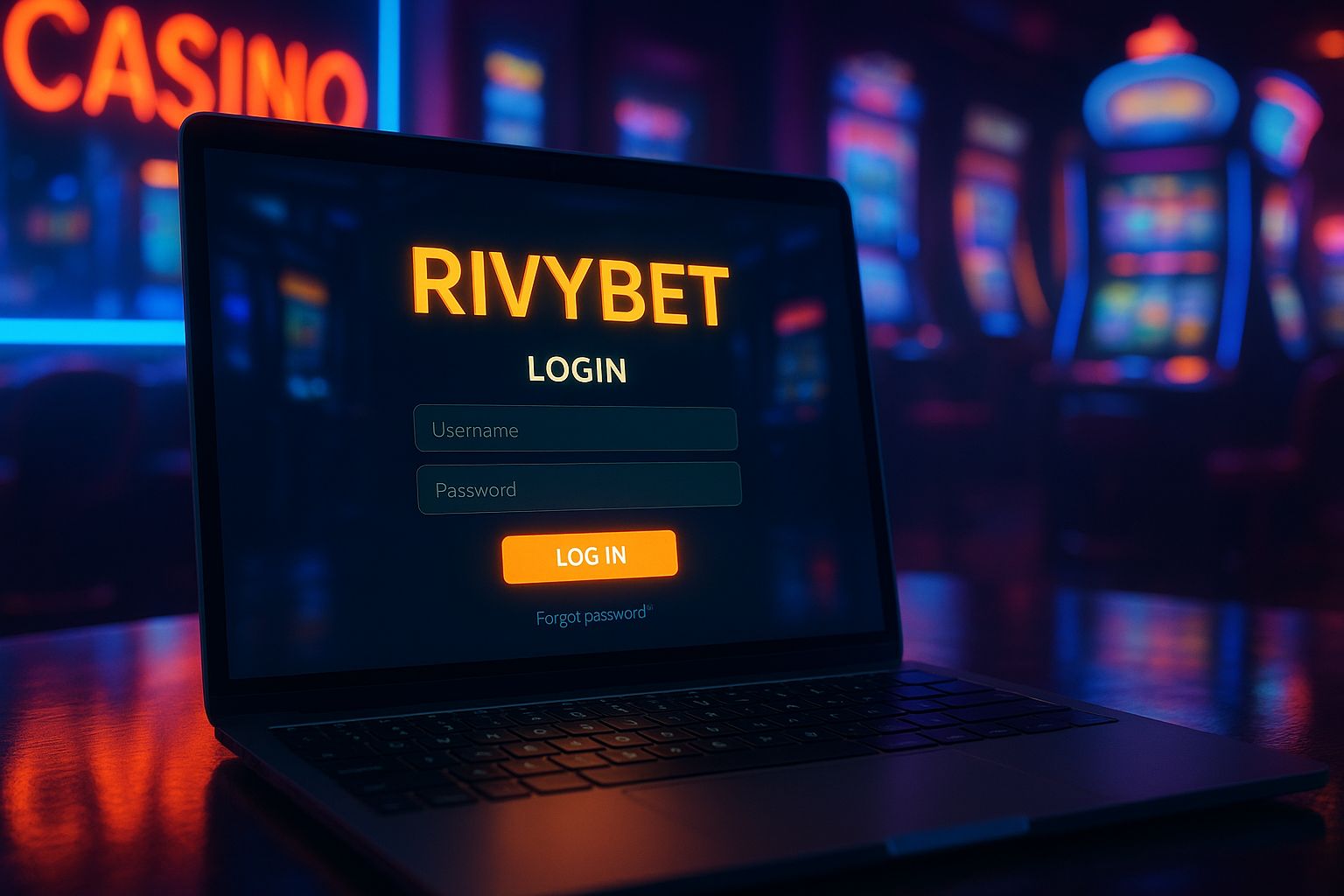 Login no Cassino RIVYBET